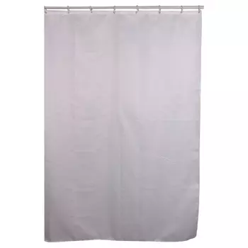 занавеска для ванной VITARTA Everte 180x200см полиэстер белая