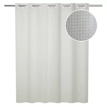 занавеска для ванной VITARTA Glisseo 200x240см полиэстер белая