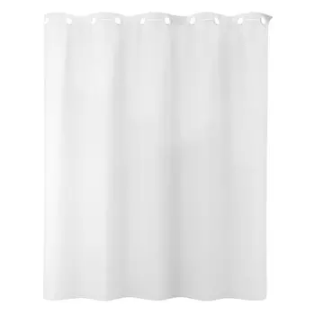 занавеска для ванной WASSERKRAFT Vils 200х200см полиэстер белая с люверсами