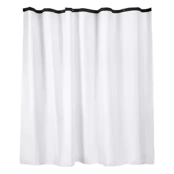 занавеска для ванной WESS Outlook 240х200см полиэстер белыая