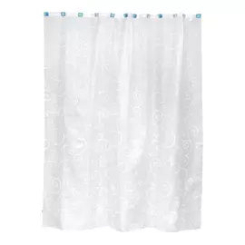 занавеска для ванной WESS Silence 180х200 см, полиэстер, белая