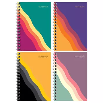 записная книжка BG Bright wave А6 120л