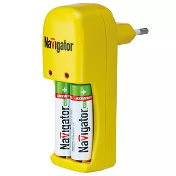 зарядное устройство NAVIGATOR 2 разьема желтый
