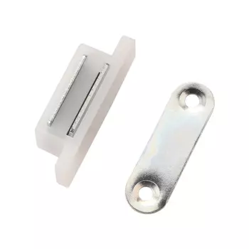 защелка магнитная белая 2шт