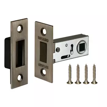 защелка межкомнатная FUARO M12-50-25 магнитная бронза