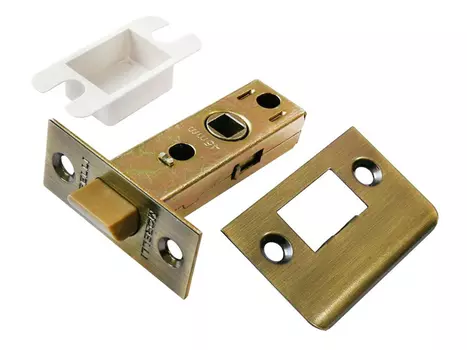 защелка межкомнатная MORELLI LP6-45 AB бесшумная бронза