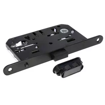 защелка межкомнатная MORELLI M1885 BL магнитная под цилиндр черный