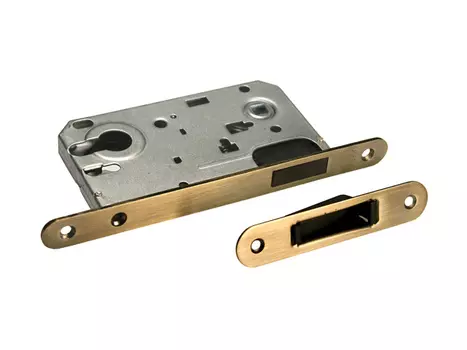 защелка межкомнатная MORELLI MM 2085 AB магнитная под цилиндр бронза