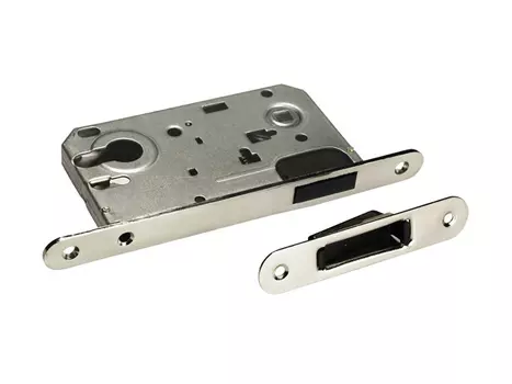 защелка сантехническая MORELLI MM 2085 SN магнитная под цилиндр никель