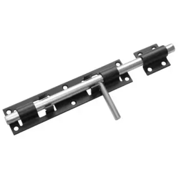 засов дверной ЗД-300 300мм сталь черный