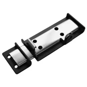 засов воротный накладной 175мм черный