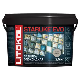 затирка для швов LITOKOL Starlike Evo 1-15мм 2,5кг слоновая кость, арт. S.210/2,5