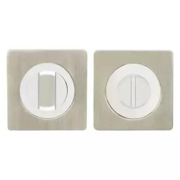 завертка сантехническая AJAX квадрат матовый никель/хром