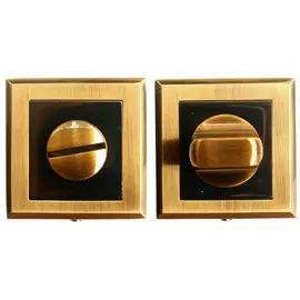 завертка сантехническая квадрат кофе мокко