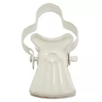 зажим для колец УЮТ 10шт 35мм белый, арт.2014775