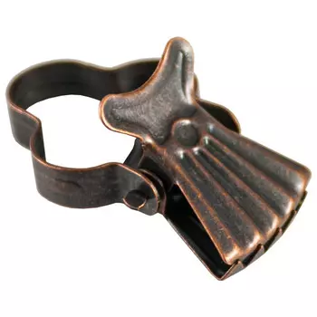 зажим для колец УЮТ 10шт 35мм бронза, арт.2014776