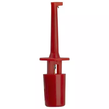 зажим крокодил ОНЛАЙТ 2A 40мм 10шт красный