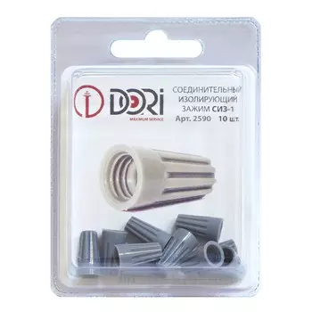 зажим соединительный изолирующий СИЗ-1 1,0-3,0 кв мм 10 шт