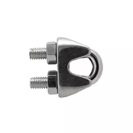 зажим троса DIN741 3мм нержавеющая сталь 1шт
