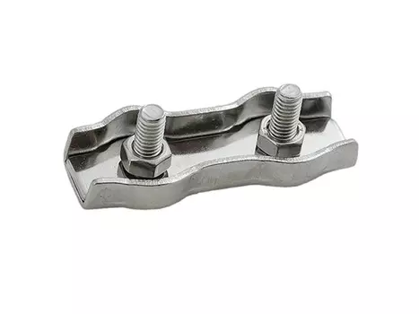 зажим троса DUPLEX 4мм нержавеющая сталь 1шт