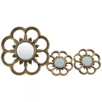 зеркало Анже D350мм бронза пластик-стекло