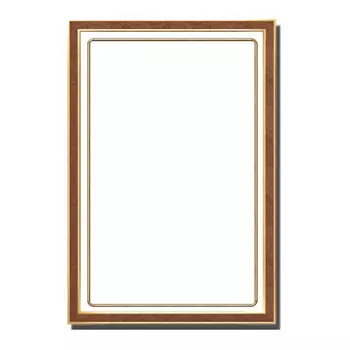 зеркало для ванной 80х50 см двойной крепеж