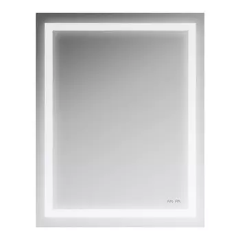 зеркало для ванной AM.PM Gem 55х70 см LED-подсветка механика
