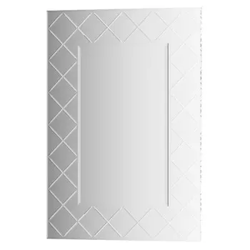 зеркало для ванной EVOFORM 50x70см с гравировкой