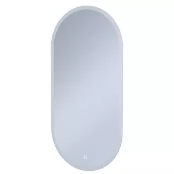 зеркало для ванной IDDIS Uniq 90х45 см с подсветкой 3 в 1 универсальное