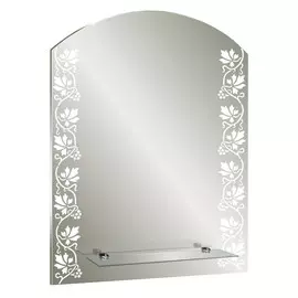 зеркало для ванной Купидон 53x67см с полкой