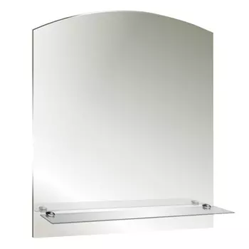 зеркало для ванной Шанс 50x58см с полкой