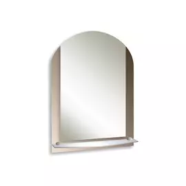 зеркало для ванной Соло 49,5х67,5 см с полкой