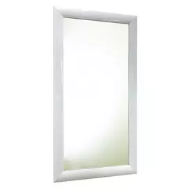 зеркало ГЛЯНЕЦ 500х950мм белый стекло/МДФ