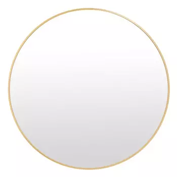зеркало круглое в металлической раме ROUND d-80см, золотой