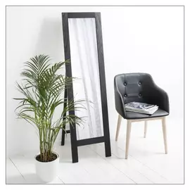 зеркало напольное в раме BEKKET 420х1500мм темно-коричневое дерево