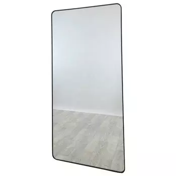 зеркало настенное в металлической раме MAGIC 800х1800мм черное