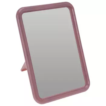 зеркало настольное KOOPMAN 13х17,5мм прямоугольное стекло, пластик одностороннее цвет в асс.