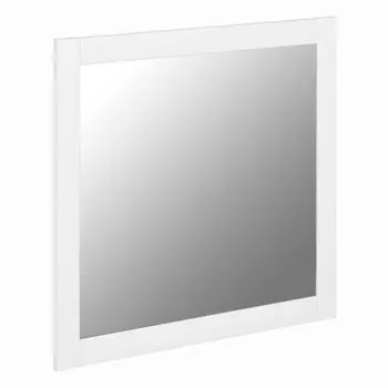 зеркало навесное СИРИУС 780х780мм ЛДСП белое