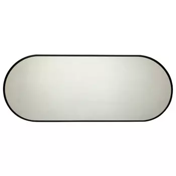 зеркало овальное в металлической раме LAZATO 450х1100х40мм черный