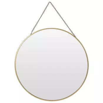 зеркало подвесное KOOPMAN D290мм стекло/металл золото