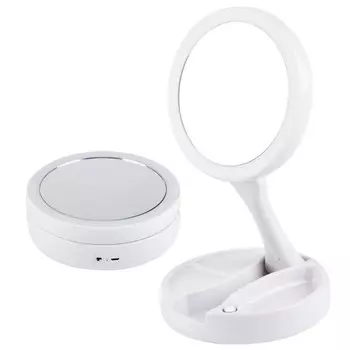 зеркало с подсветкой ENERGY EN-756 13см от батареек/USB