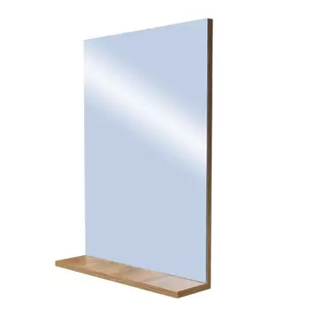 зеркало с полочкой GRADEONIKA Леда 55см дуб вотан