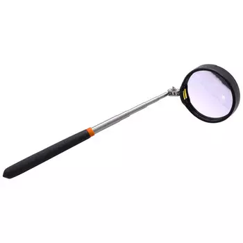 зеркало с телескопической ручкой KENDO 290-880мм с подсветкой