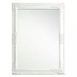 зеркало в раме ANTIQUE 600x800мм белое дерево/гипс
