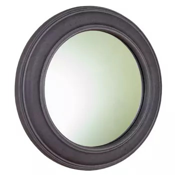 зеркало в раме БЕЙКЕР D680мм темный бетон пластик