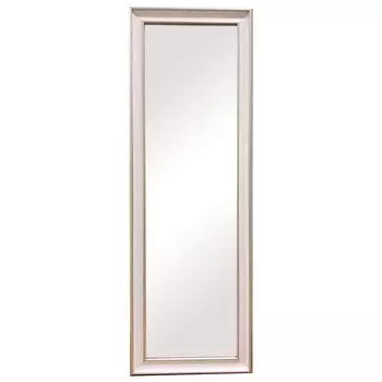 зеркало в раме БЕЛОЕ ДЕРЕВО 400Х1180мм белое полиуретан