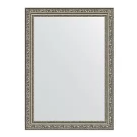 зеркало в раме EVOFORM 540х740мм состаренное серебро виньетка пластик