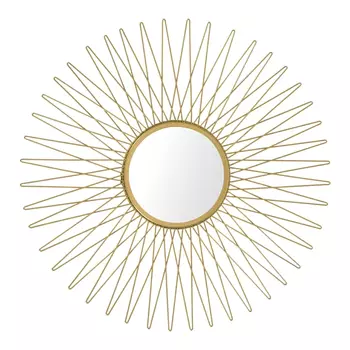 зеркало в раме KOOPMAN SUN D490мм металл золото