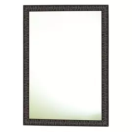 зеркало в раме МЕЛОДИЯ 450x900мм коричневое пластик