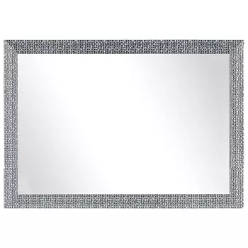 зеркало в раме МОЗАЙКА 500х700мм черный хром пластик